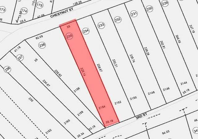Photo 2 of Land for sale at 408 Chestnut St, Monessen, PA 15062 | MLS# 1736690 | Listing updated on 2026-03-25