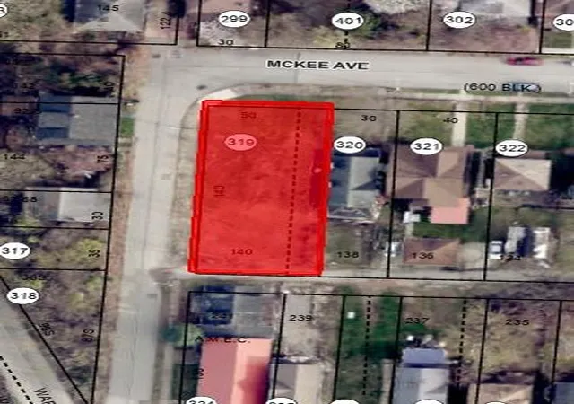 Photo 1 of Land for sale at 688 Mckee Ave, Monessen, PA 15062 | MLS# 1736721 | Listing updated on 2026-03-25