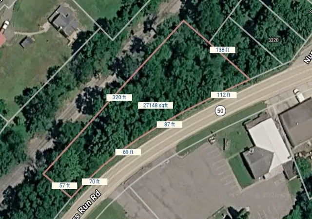 Photo 3 of Land for sale at Lot 1 Millers Run Rd, Cecil, PA 15321 | MLS# 1739564 | Listing updated on 2026-04-28
