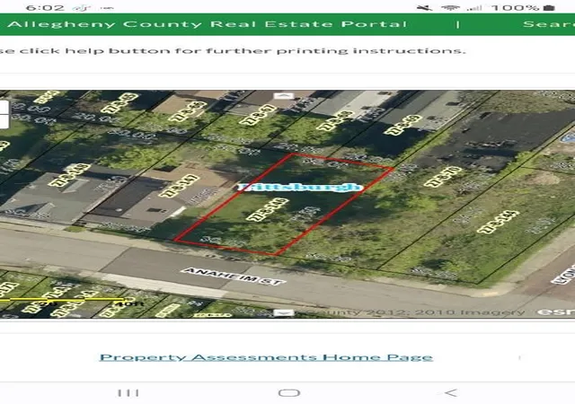 Photo 4 of Land for sale at 769 Anaheim St, Pittsburgh, PA 15219 | MLS# 1740521 | Listing updated on 2026-06-25