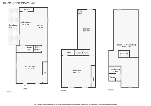 Photo 31 of Single family home for sale at 203 57th Street, Lawrenceville, PA 15201 | MLS# 1744587 | Listing updated on 2026-07-29