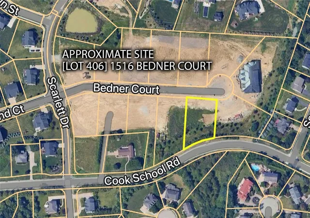 Photo 1 of Land for sale at [lot 406] 1516 Bedner Ct, Upper St Clair, PA 15241 | MLS# 1749628 | Listing updated on 2026-07-06