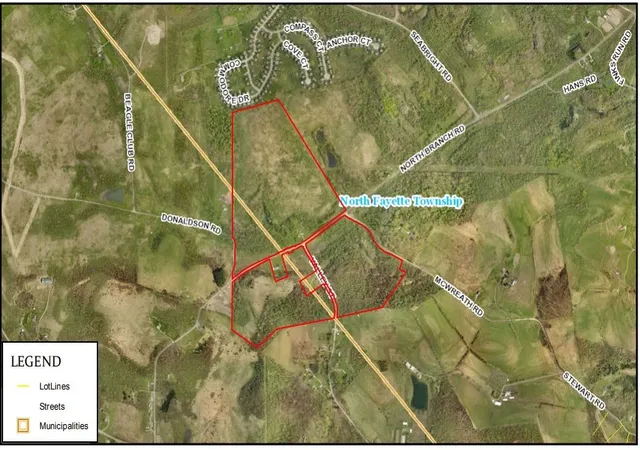 Photo 2 of Land for sale at 800 N Branch Rd, North Fayette, PA 15057 | MLS# 1749366 | Listing updated on 2026-04-22