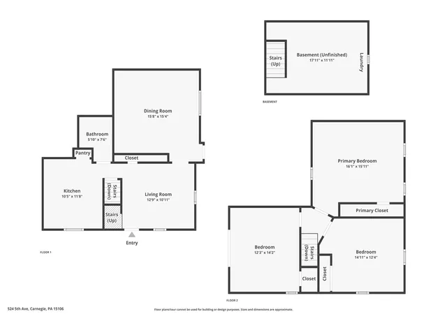 Homes for sale in Carnegie, PA | 524 5th Ave, Carnegie, PA 15106 | MLS# 1750893