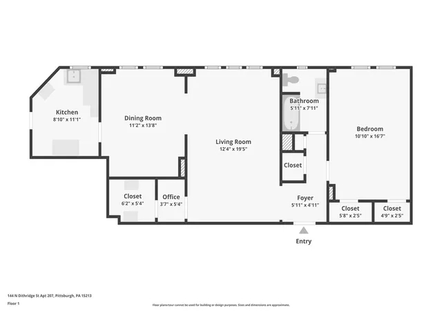 Homes for sale in Oakland, PA | 144 N Dithridge Street #207, Oakland, PA 15213 | MLS# 1754174