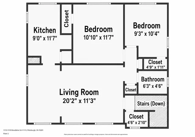 5th image of 1113-1115 Woodbine St, Pittsburgh, PA 15201 | MLS# 1759145