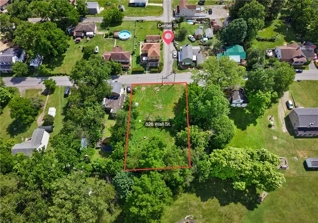 Photo 2 of Land for sale at 826 Wall St, Mc Donald, PA 15057 | MLS# 1760816 | Listing updated on 2026-07-28