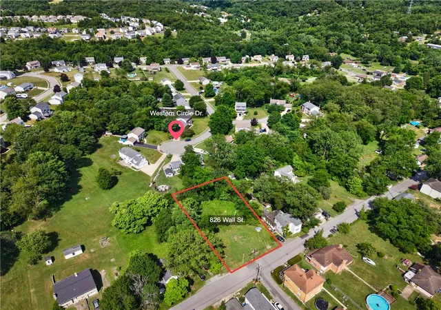 Photo 3 of Land for sale at 826 Wall St, Mc Donald, PA 15057 | MLS# 1760816 | Listing updated on 2026-07-28