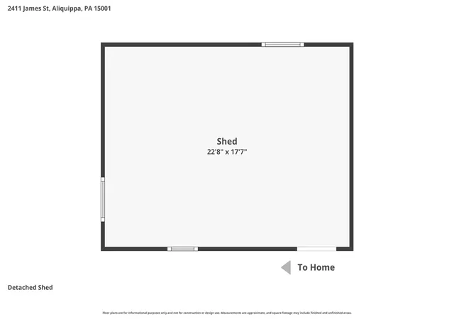 Homes for sale in Hopewell Twp, PA | 2411 James St, Hopewell Twp, PA 15001 | MLS# 1761299