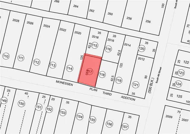 Photo 2 of Land for sale at 413 Motheral Ave, Monessen, PA 15062 | MLS# 1762194 | Listing updated on 2026-06-27