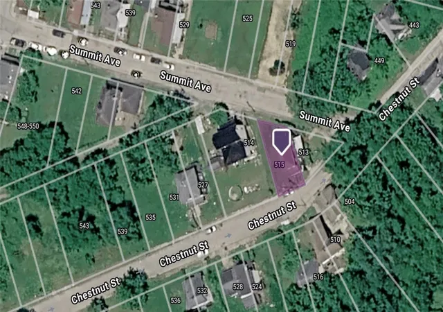 Photo 2 of Land for sale at 515 Chestnut St, Monessen, PA 15062 | MLS# 1762197 | Listing updated on 2026-06-27
