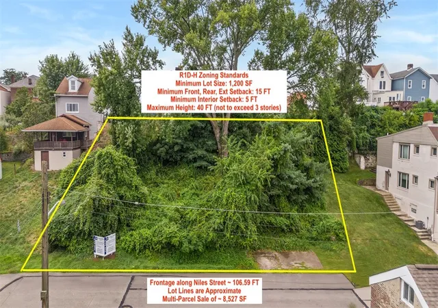 1st image of 0 Niles Street, South Side, PA 15203 | MLS# 1767799