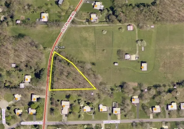 Photo 3 of Land for sale at Lot #3 Old Plank Rd, Twp Of But Se, PA 16002 | MLS# 1777547 | Listing updated on 2026-10-04