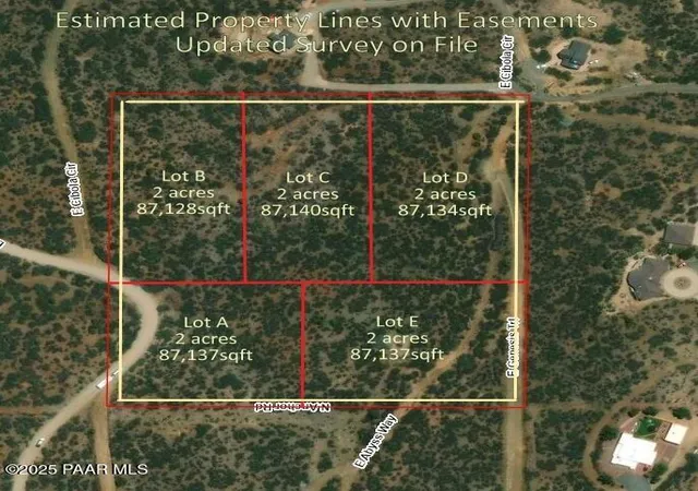 Photo 2 of Land for sale at 004c E Cibola Cir, Prescott, AZ 86303 | MLS# 1071031 | Listing updated on 2026-02-05