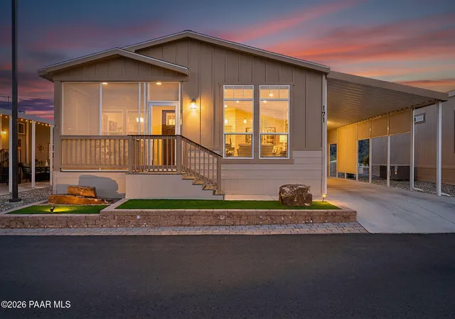 Photo 4 of Manufactured home for sale at 11350 E Sarah Jane Lane 171, Prescott Valley, AZ 86327 | MLS# 1077662 | Listing updated on 2026-10-08