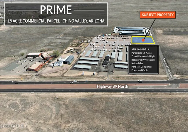 Photo 3 of Land for sale at 945 E Rd 45 S, Chino Valley, AZ 86323 | MLS# 1080699 | Listing updated on 2026-03-31