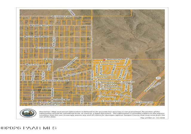 Photo 4 of Land for sale at 155 E Ahonen Rd, Paulden, AZ 86334 | MLS# 1081592 | Listing updated on 2026-08-07