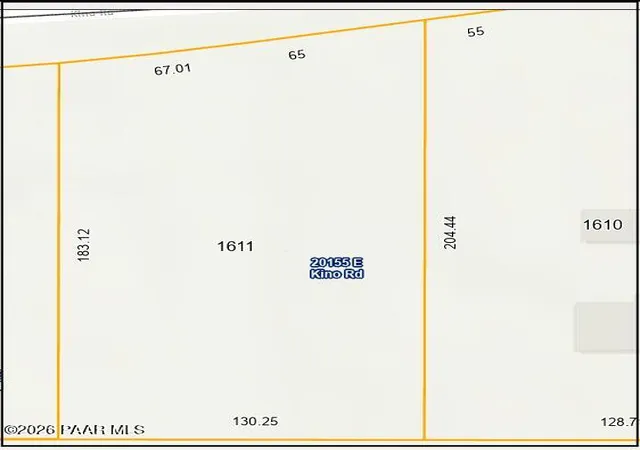 Photo 3 of Land for sale at 20155 E Kino Rd, Mayer, AZ 86333 | MLS# 1083039 | Listing updated on 2026-08-19