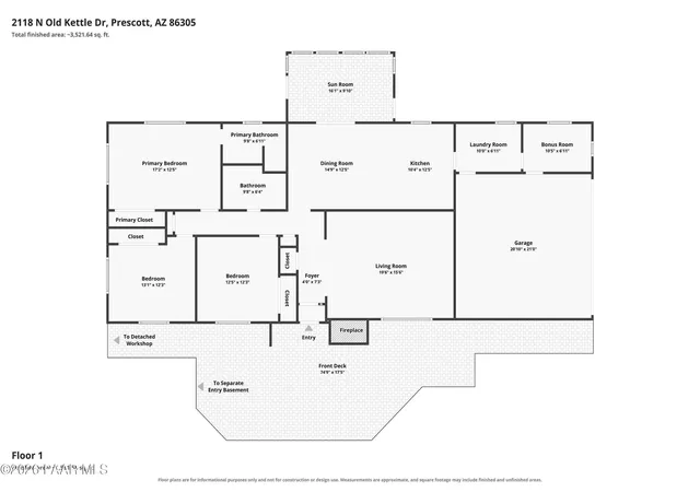 3rd image of 2118 N Old Kettle Dr, Prescott, AZ 86305 | MLS# 1083892