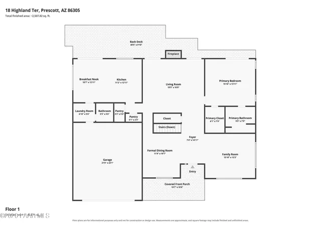 56th image of 18 Highland Terrace, Prescott, AZ 86305 | MLS# 1083853
