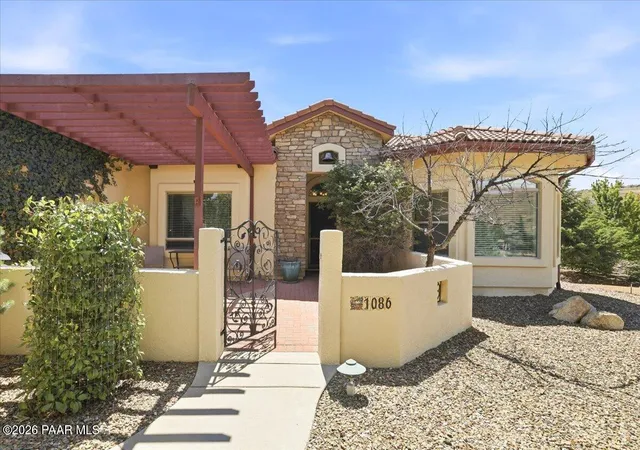 Photo 1 of Single family home for sale at 1086 Sunrise Blvd, Prescott, AZ 86301 | MLS# 1083191 | Listing updated on 2026-09-28