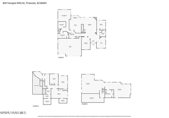 Photo 4 of Single family home for sale at 834 Yavapai Hills Dr, Prescott, AZ 86301 | MLS# 1083749 | Listing updated on 2026-09-30