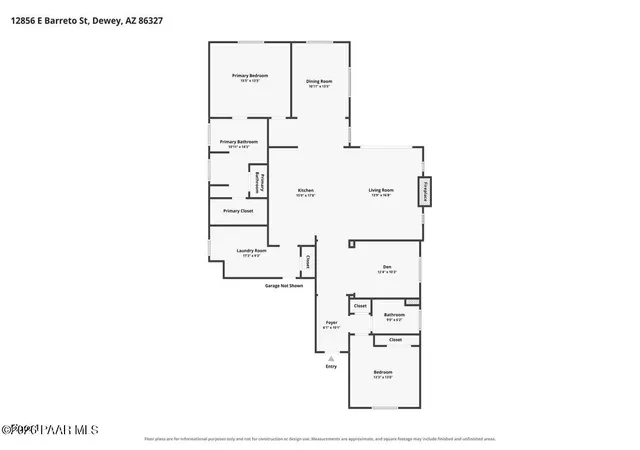 Photo 3 of Sale Pending at 12856 E Barreto St, Prescott Valley, AZ 86327 | MLS# 1084022 | Listing updated on 2026-09-07