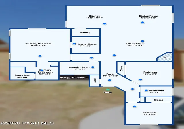 Photo 3 of Single family home for sale at 6320 E Walden Way, Prescott Valley, AZ 86314 | MLS# 1085055 | Listing updated on 2026-10-06