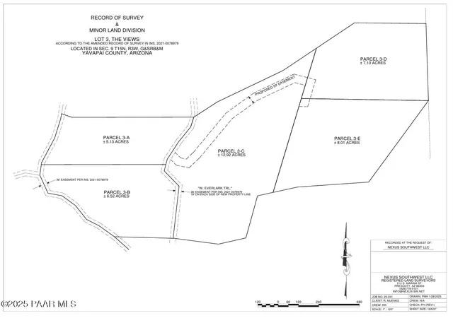 Photo 4 of Land for sale at 3-a W Tbd Everlark Trl, Prescott, AZ 86305 | MLS# 1085126 | Listing updated on 2026-09-17