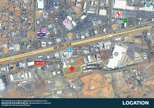 Photo 4 of Land for sale at 2651 N 3rd Street, Prescott Valley, AZ 86314 | MLS# 1085227 | Listing updated on 2026-09-26