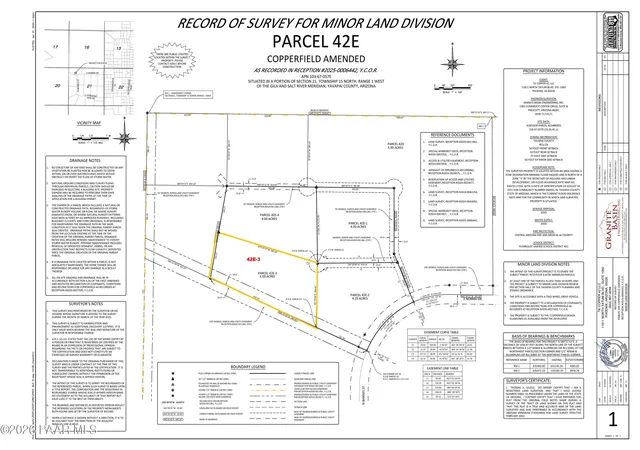 Photo 4 of Land for sale at Lot 42 E-3 Smoked Oak Cir, Prescott Valley, AZ 86315 | MLS# 1085236 | Listing updated on 2026-09-22