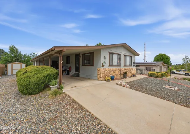 Photo 1 of Manufactured home for sale at 3180 Simpson Ln, Prescott, AZ 86301 | MLS# 1085426 | Listing updated on 2026-10-09