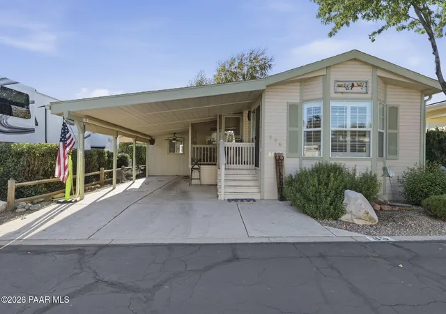Photo 1 of Manufactured home for sale at 896 N Mesquite Tree Dr #85, Dewey, AZ 86327 | MLS# 1085978 | Listing updated on 2026-10-29