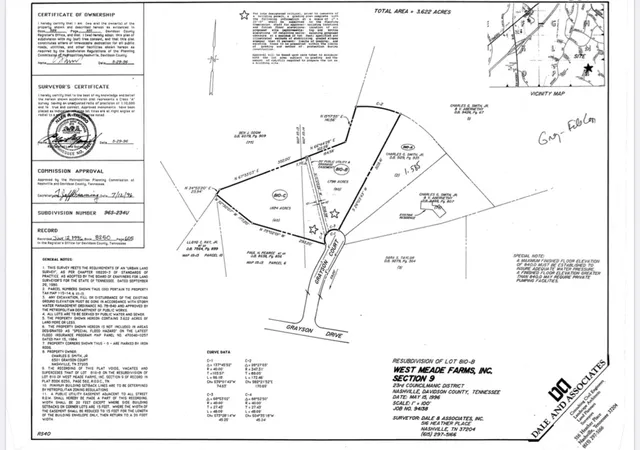 Photo 2 of Land for sale at 6518 Grayson Ct, Nashville, TN 37205 | MLS# 2559129 | Listing updated on 2025-10-24