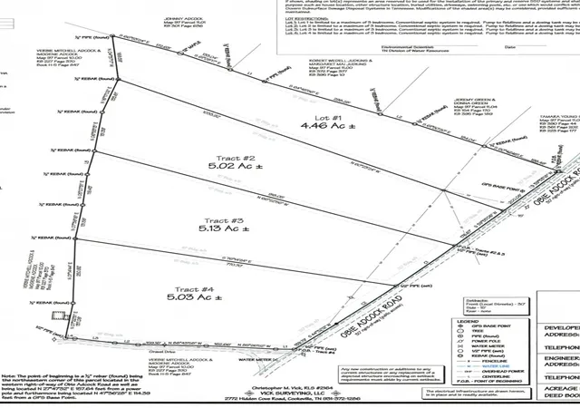 Photo 2 of Land for sale at 1 Obie Adcock Rd, Smithville, TN 37166 | MLS# 2778389 | Listing updated on 2025-06-11