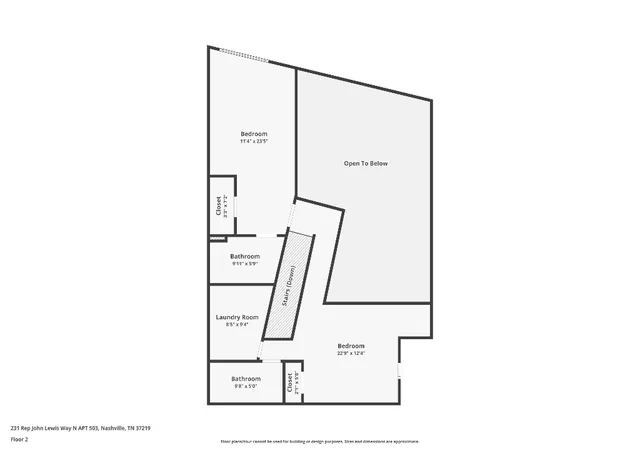 2nd image of 231 Rep John Lewis Wy N, Nashville, TN 37219