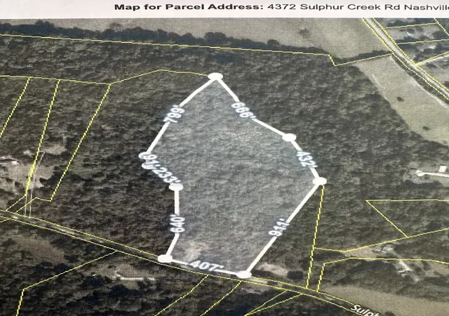 Photo 2 of Land for sale at 4372 Sulphur Crk Rd, Nashville, TN 37218 | MLS# 2808638 | Listing updated on 2026-09-19