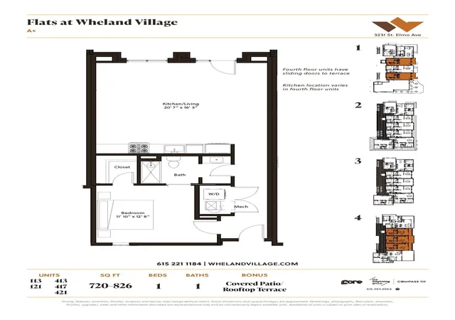 Photo 2 of Condo for sale at 3231 St Elmo Ave #417, Chattanooga, TN 37408 | MLS# 2975442 | Listing updated on 2026-06-17