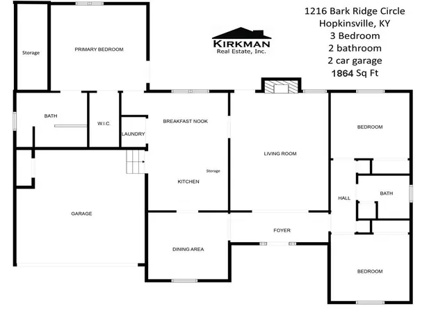 61st image of 1216 Bark Ridge Cir, Hopkinsville, KY 42240 | MLS# 2991704