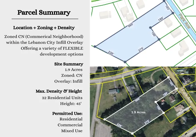 Photo 2 of Land for sale at 530 Park Ave, Lebanon, TN 37087 | MLS# 3006782 | Listing updated on 2026-09-17