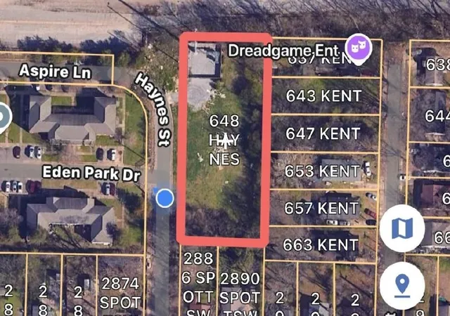 Photo 3 of Land for sale at 648 Haynes St, Memphis, TN 38111 | MLS# 3009198 | Listing updated on 2025-12-01