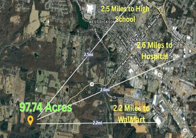 Photo 2 of Land for sale at 0 Nw Piney Rd, Dickson, TN 37055 | MLS# 3061195 | Listing updated on 2026-07-15