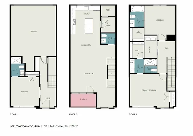 image of 505 Wedgewood Ave #I, Nashville, TN 37203 | MLS# 3070960