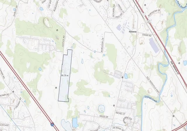 Photo 1 of Land for sale at 5048 Justice Rd, Murfreesboro, TN 37129 | MLS# 3098705 | Listing updated on 2026-05-06