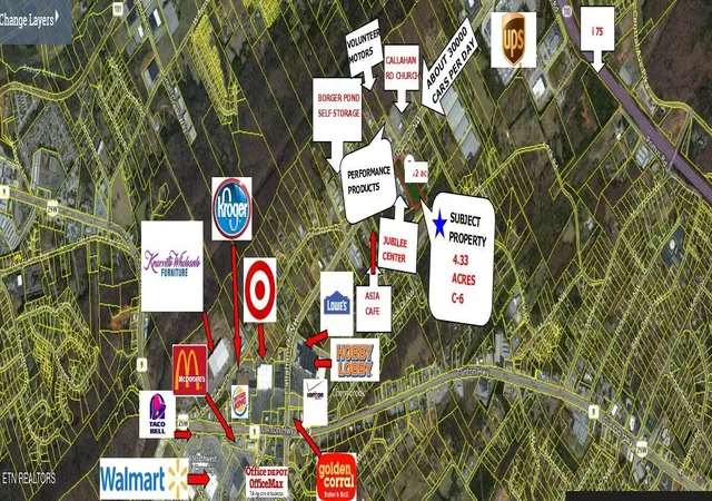 Photo 2 of Land for sale at 1342 Callahan Dr, Knoxville, TN 37912 | MLS# 3544528 | Listing updated on 2026-09-21