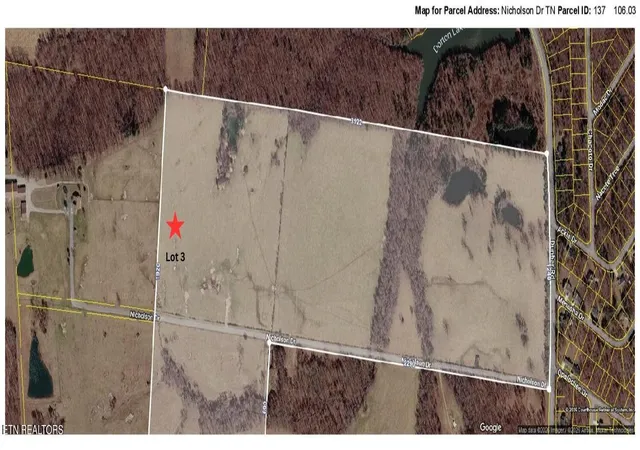 Photo 3 of Land for sale at 3 Nicholson Dr, Crossville, TN 38572 | MLS# 3143390 | Listing updated on 2026-08-22