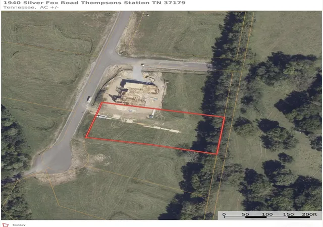 Photo 2 of Land for sale at 1940 Silver Fox Rd, Thompsons Station, TN 37179 | MLS# 3180180 | Listing updated on 2026-04-21