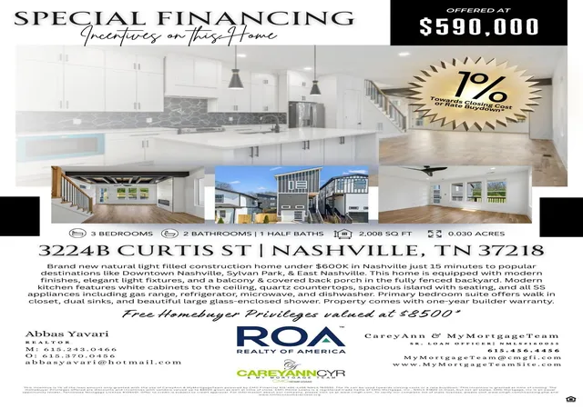 2nd image of 3224b Curtis St, Nashville, TN 37218 | MLS# 3156481