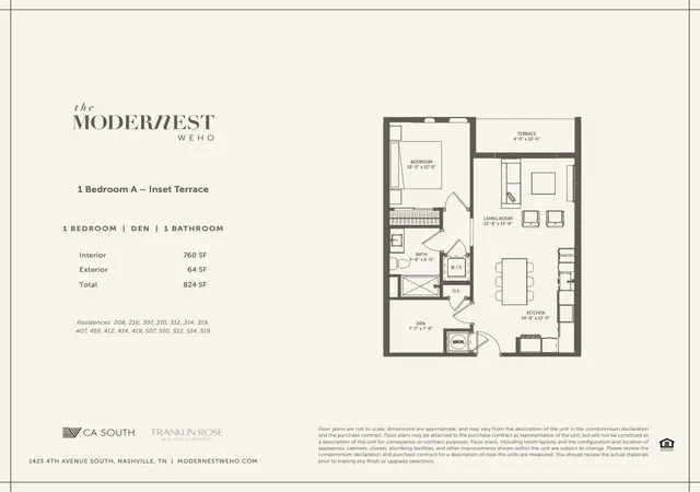 2nd image of 1425 4th Ave S #216, Nashville, TN 37210 | MLS# 3165170