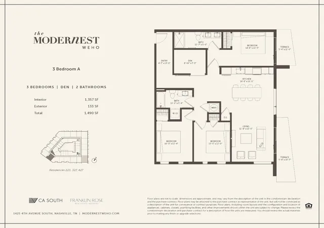 2nd image of 1425 4th Ave S #223, Nashville, TN 37210 | MLS# 3165253
